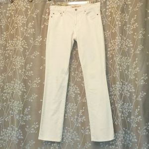 GAP White Denim Pants